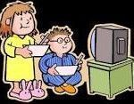 gente viendo tv